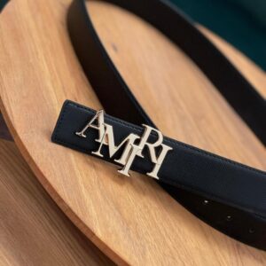 Correa AMIRI Negra – Lujo Urbano Exclusivo