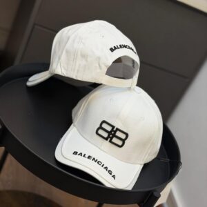 Gorra BALENCIAGA Blanca – Lujo Urbano Premium