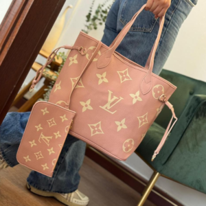 Louis Vuitton Pink Tote Bag