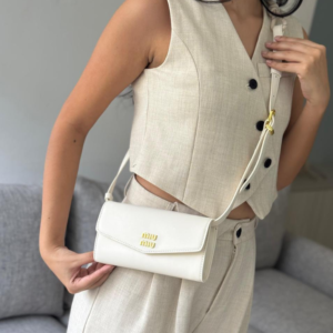 Miu Miu White Elegance Bag