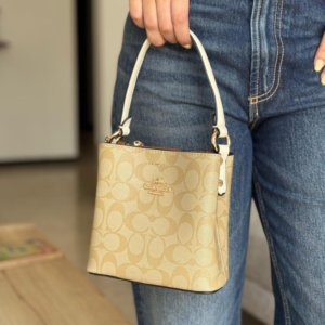 Coach Mini Signature Beige