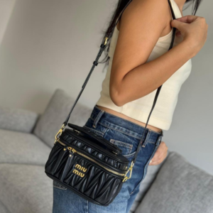 Miu Miu Matelassé Black Edition