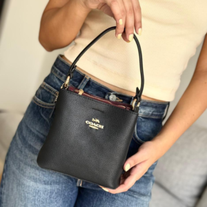 Coach Mini Bucket Negro