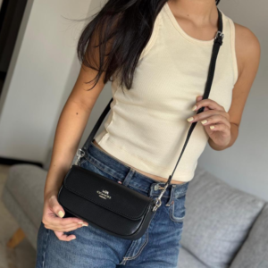 Bolso Negro Mini Coach Crossbody