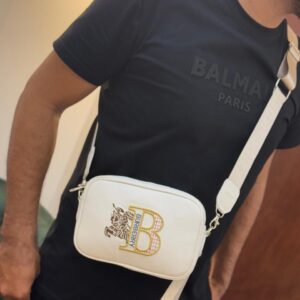 Carriel Burberry Heritage White Crossbody