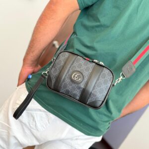 Carriel Gucci Classic Stripe Black
