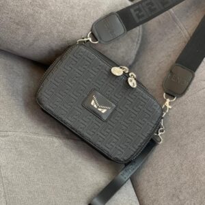 Carriel Fendi Monster Black Greca