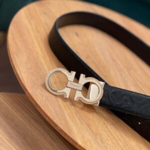 Ferragamo Signature Belt Black Edition