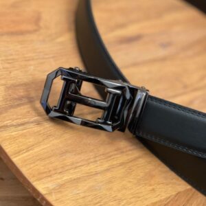 Correa Hermès H Black Glossy